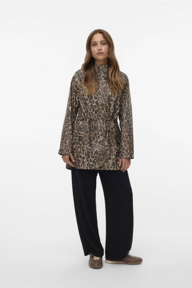 VMMALOU COATED PRINTED JACKET NOOS 10330969 Irish Cream/LEO